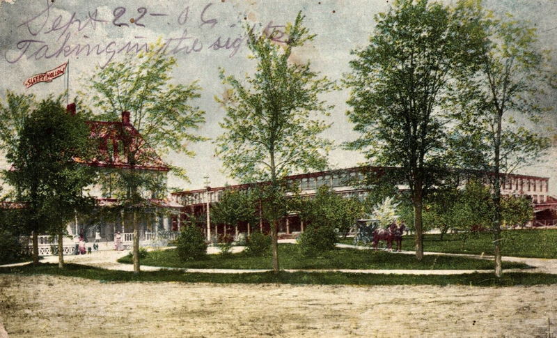 Sleepy Hollow Resort - 1906 Postcard (newer photo)